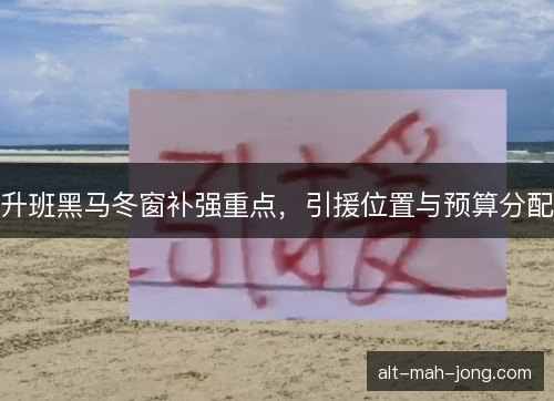 升班黑马冬窗补强重点，引援位置与预算分配